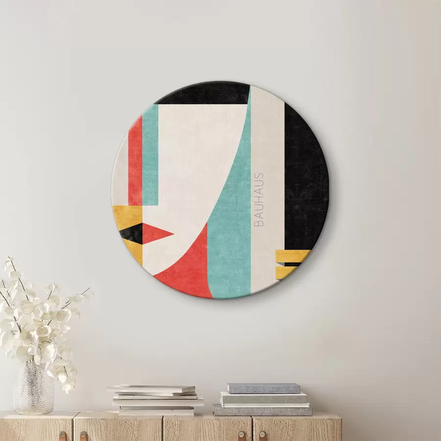  Schilderijen Kijk om de hoek, abstractie r01793