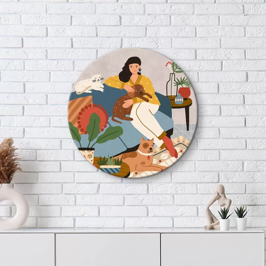  Schilderijen Comfort thuis r03224