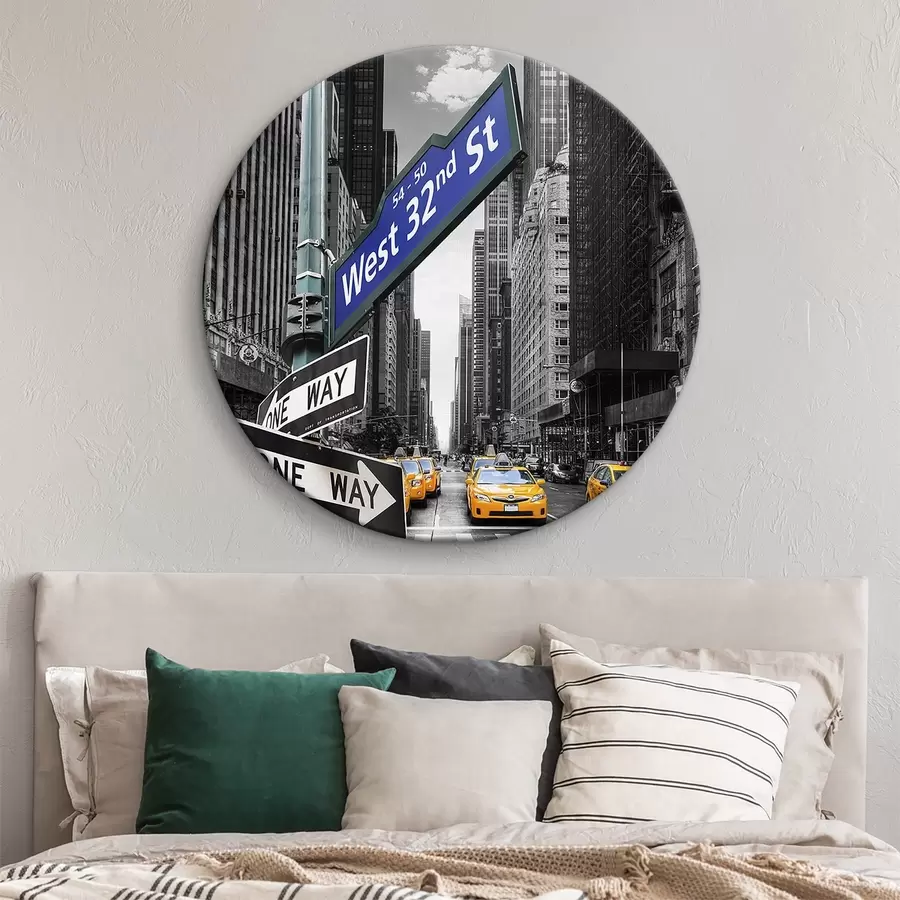  Schilderijen Gebouw, wolkenkrabber e auto r07151