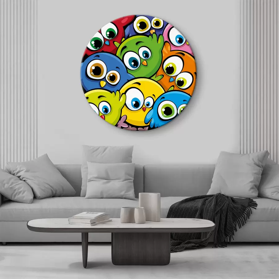  Schilderijen Herten op de heuvel r08807