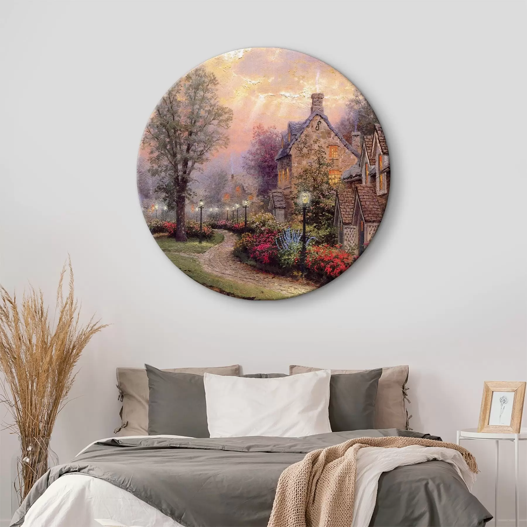 Fotobehang Rokerij Huisjes r19091