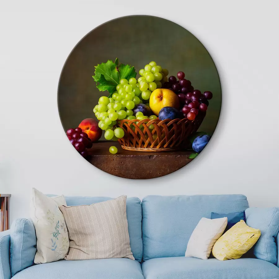  Schilderijen fruitmand r31114