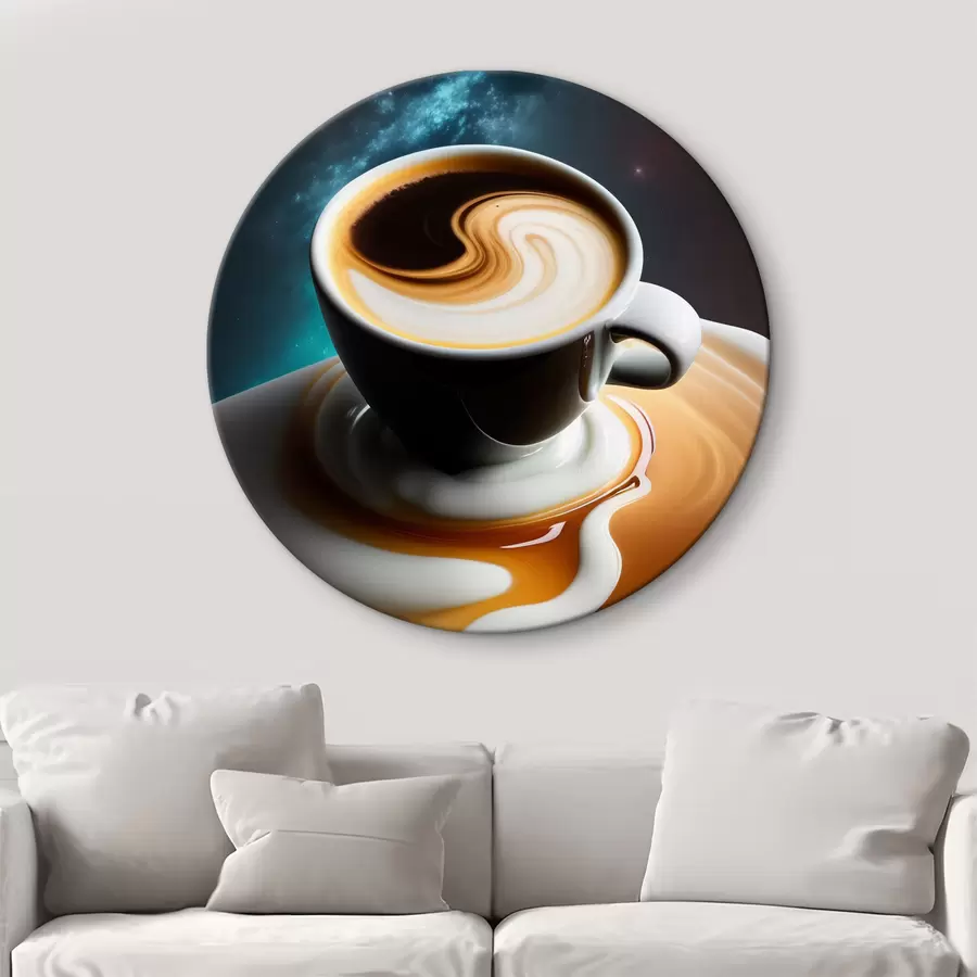  Schilderijen Koffie in de ruimte r32143