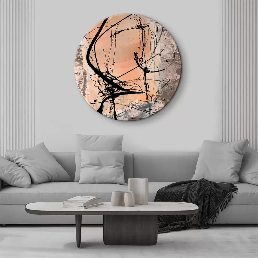  Schilderijen Abstractie, verfvlekken r32424