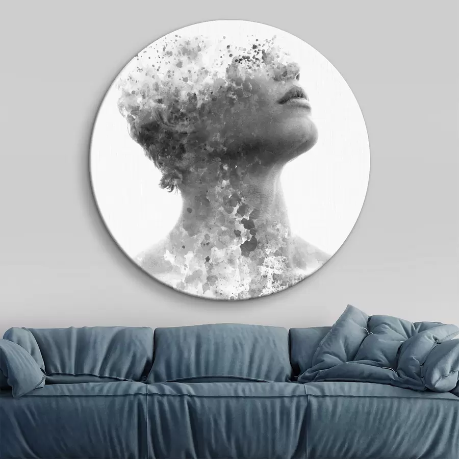  Schilderijen Haar, water en hoofd r33625