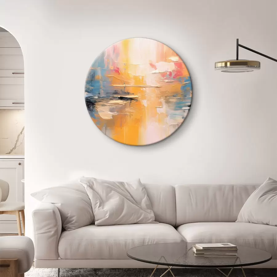  Peintures l'abstraction en différentes couleurs r34192