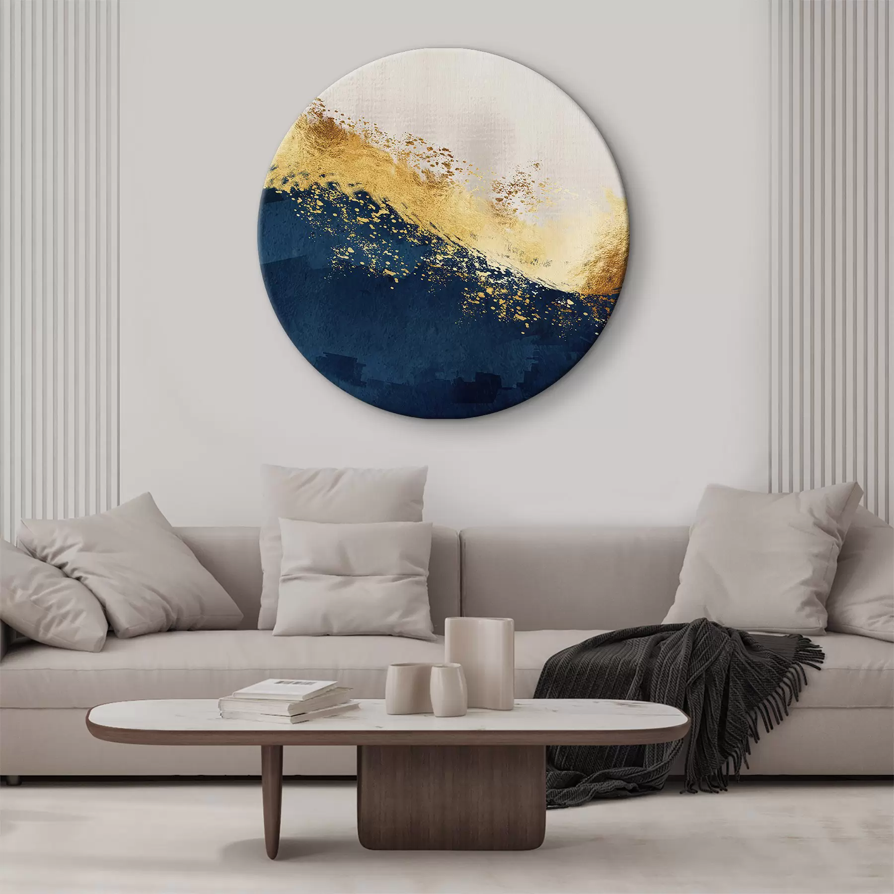  Peintures Blanc et bleu r34212