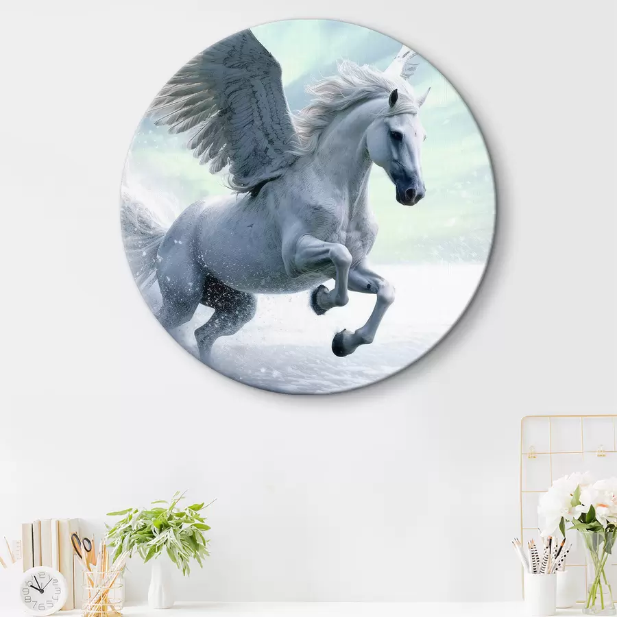  Peintures cheval avec des ailes r34413