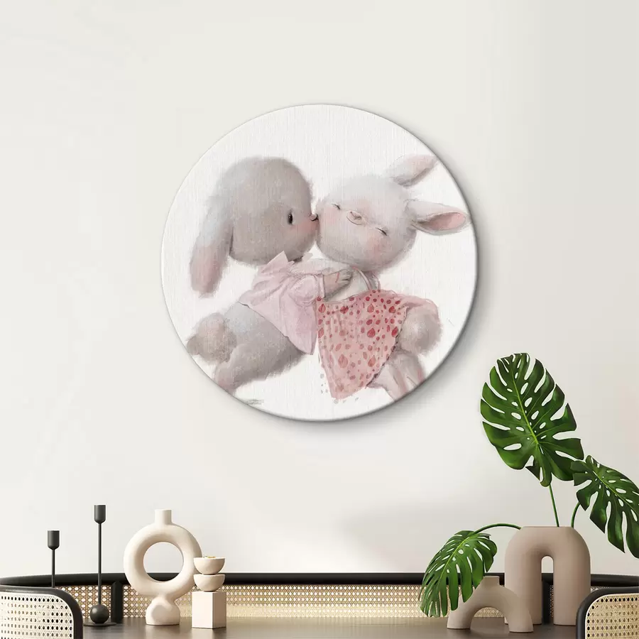  Schilderijen Een paar konijntjes r34980