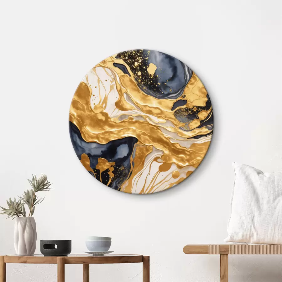  Peintures Transfusion de couleurs blanc et noir r35659