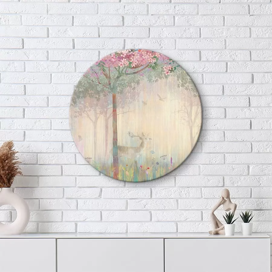  Schilderijen kleurrijk bos r35864