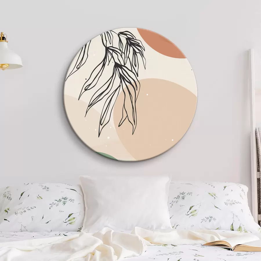  Schilderijen Botanische set van beeldjes en planten r36185