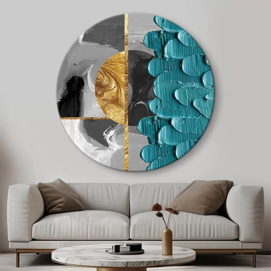  Schilderijen Achtergrond van abstracte kunst. Olieverf op doek en textuur r36288