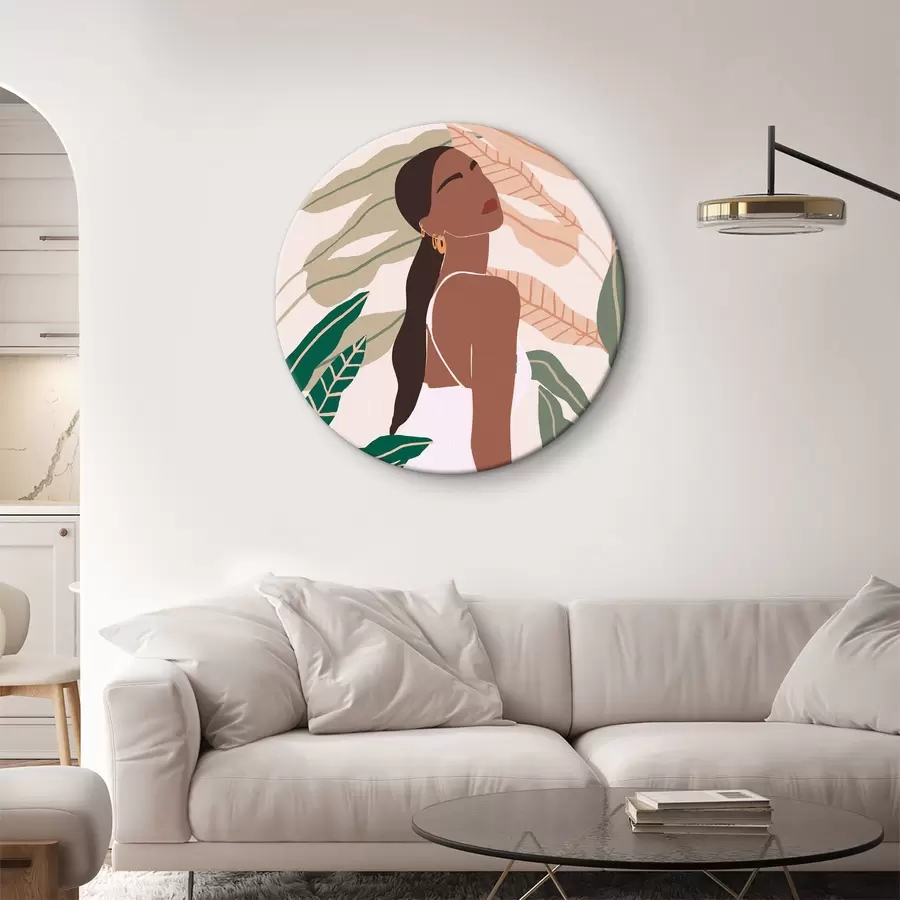  Schilderijen Vrede in de omhelzing van de natuur r36397