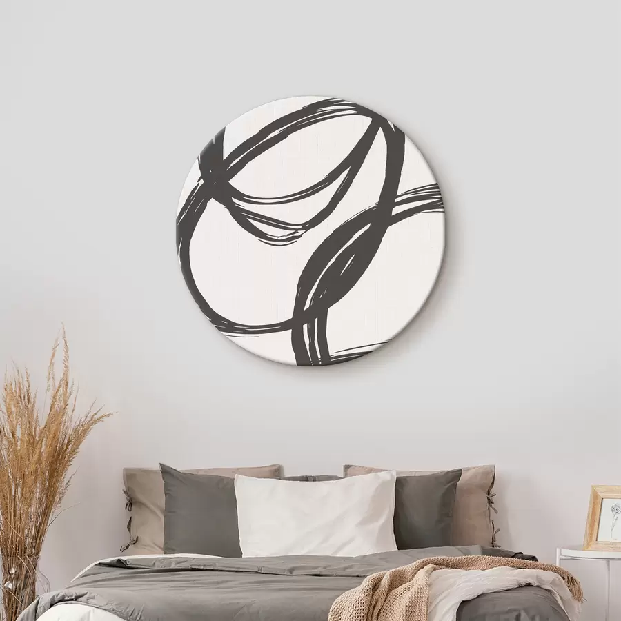  Schilderijen Verweven streken creëren een abstracte charme r36460