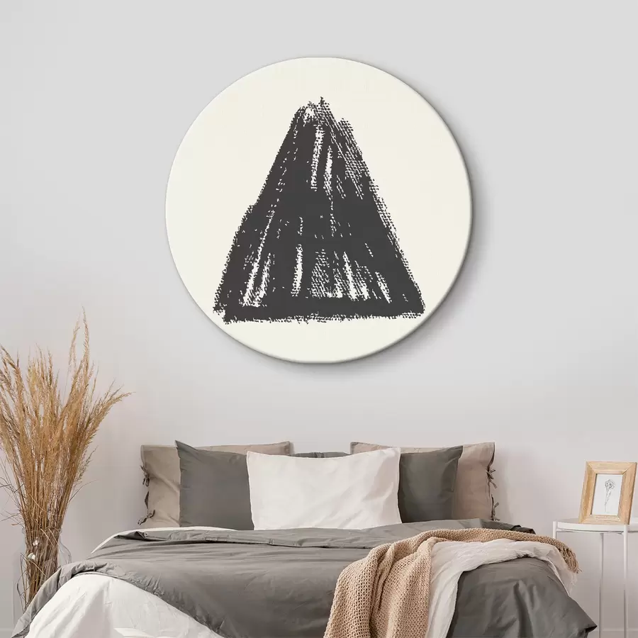  Schilderijen Moderne kunst driehoek r36468