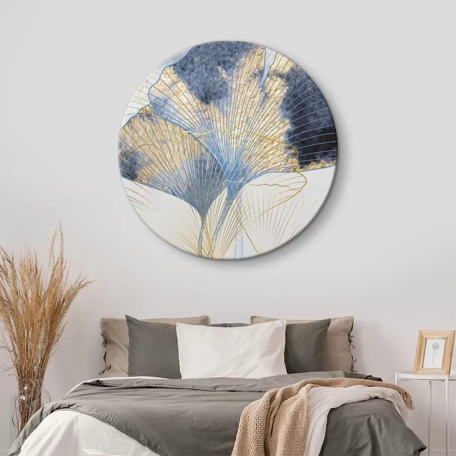  Schilderijen Aquarel ginkgo bladeren r36486