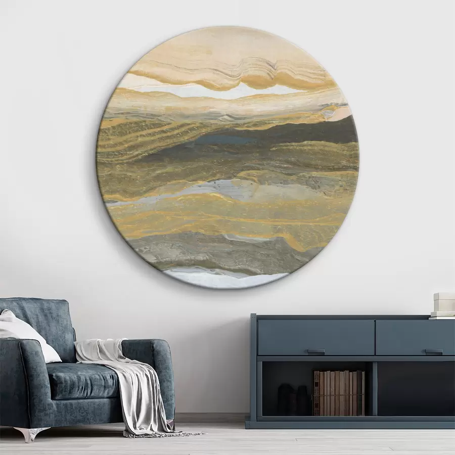  Schilderijen Aardetinten in gelaagde harmonie r36668