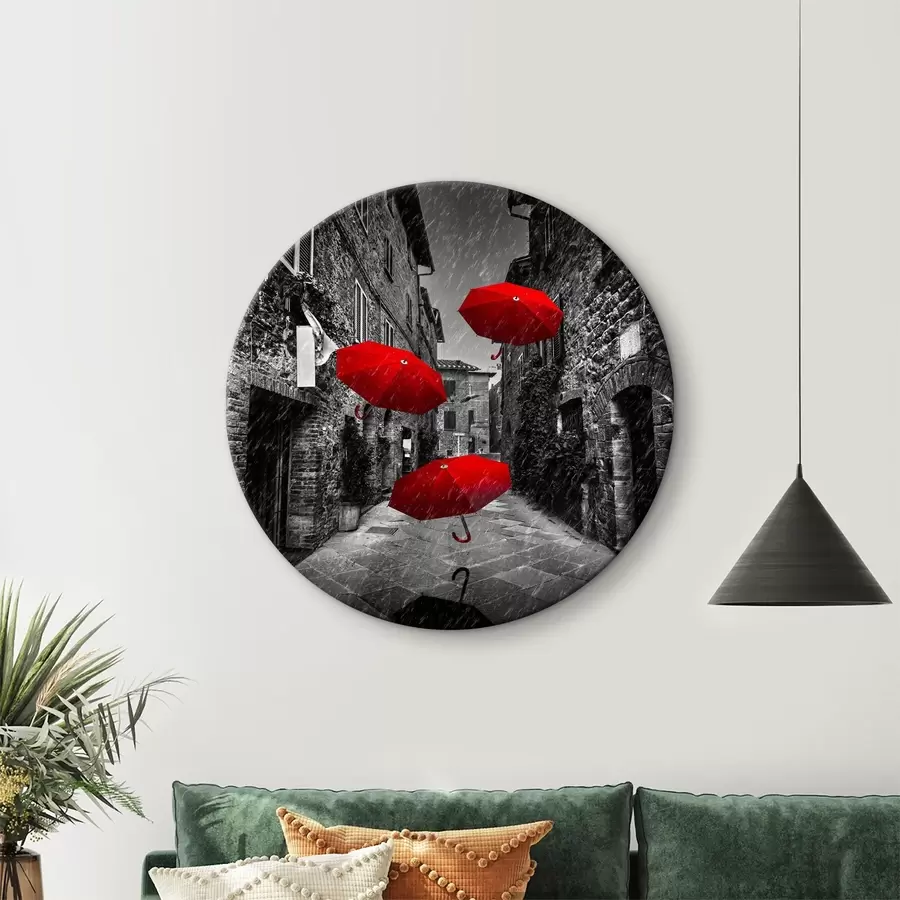  Schilderijen Rode paraplu's r36707