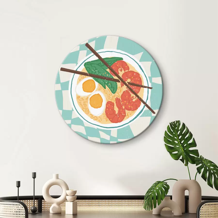  Schilderijen Stijlvolle ramen food poster, retro-stijl, pop-art r36863