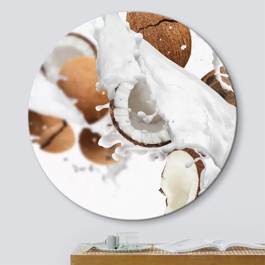 Schilderijen Kokosnoot en melk r37035