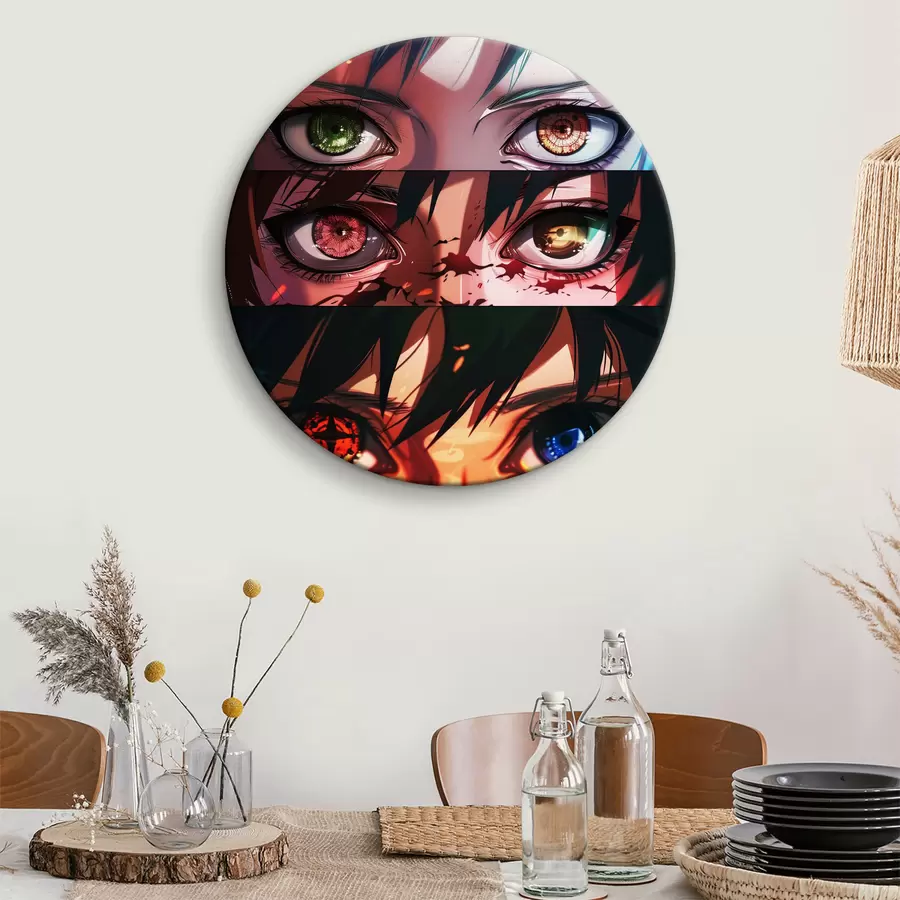  Schilderijen Collage van cartoonogen r37259