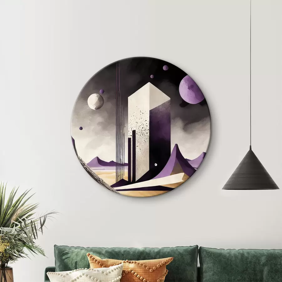  Schilderijen Beeld van een woestijnlandschap r37361