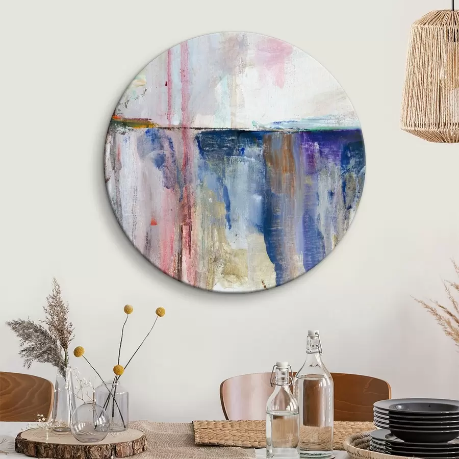  Schilderijen Abstracte tinten in zachte texturen r37896