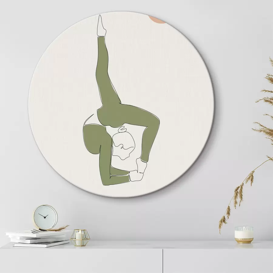  Schilderijen Gracieuze pose onder de zon r37987