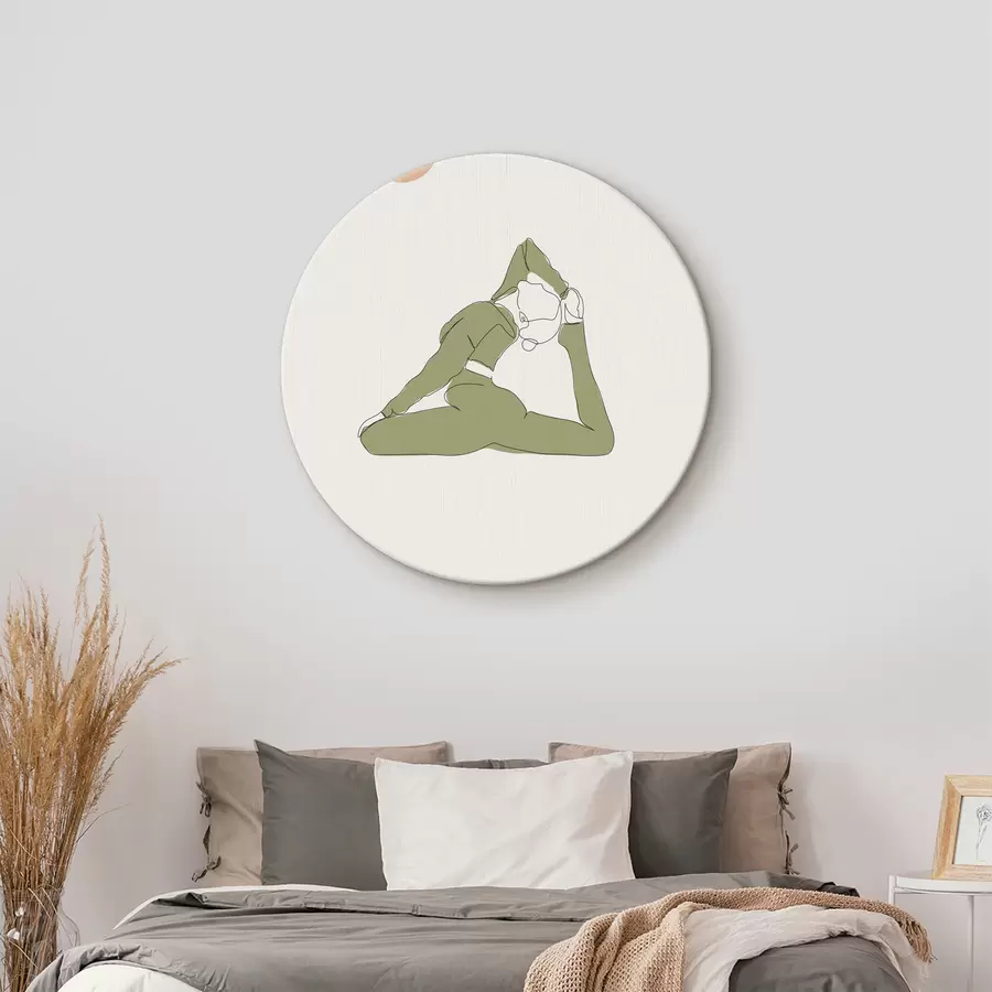  Schilderijen Gracieuze pose onder de zon r37990