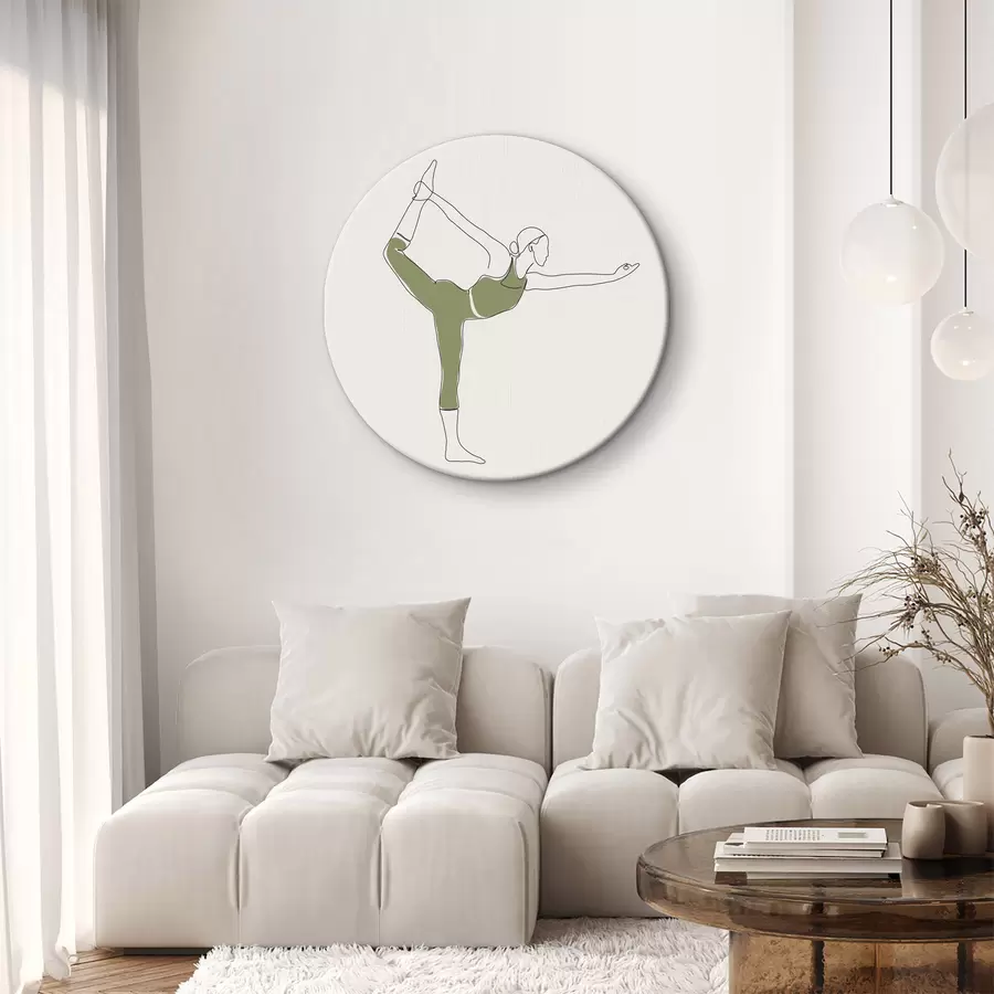  Schilderijen Gracieuze pose onder de zon r37993