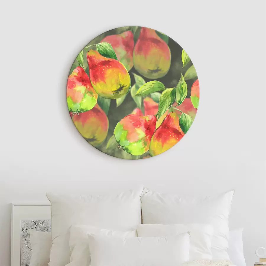  Peintures Poires multicolores r38036