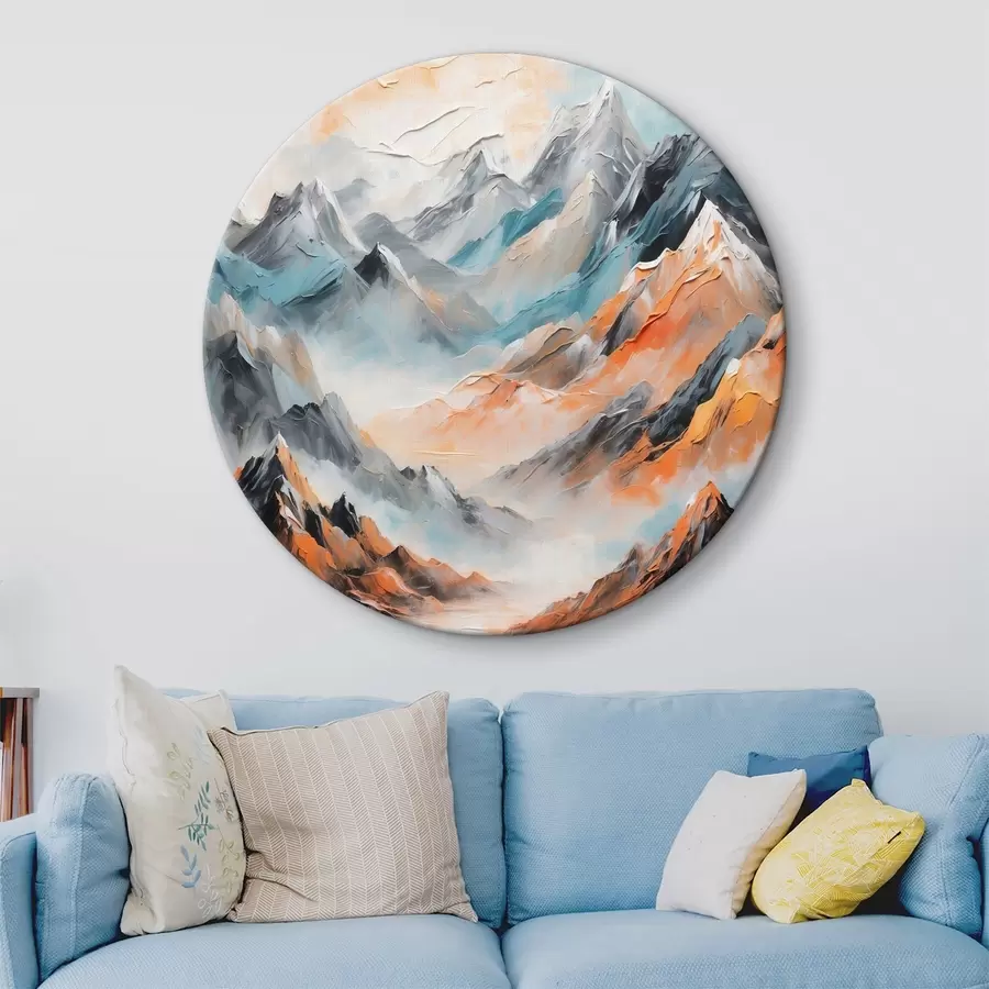  Schilderijen Majestueuze bergen r38061