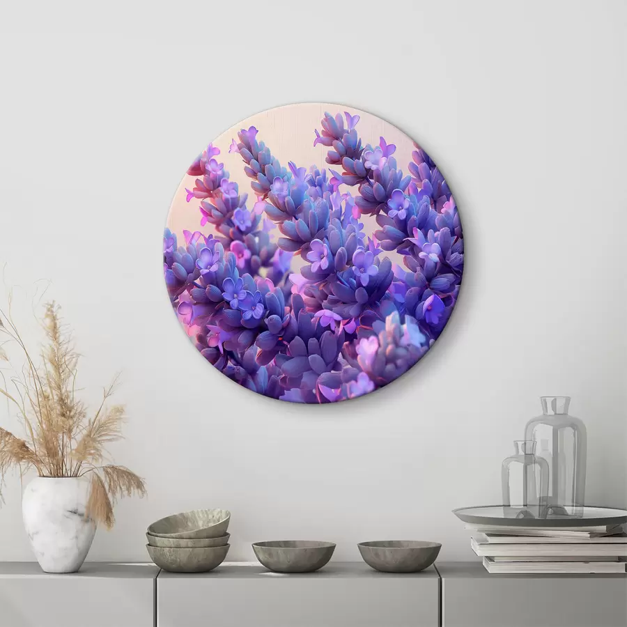  Schilderijen Close-up van paarse bloemen r38084