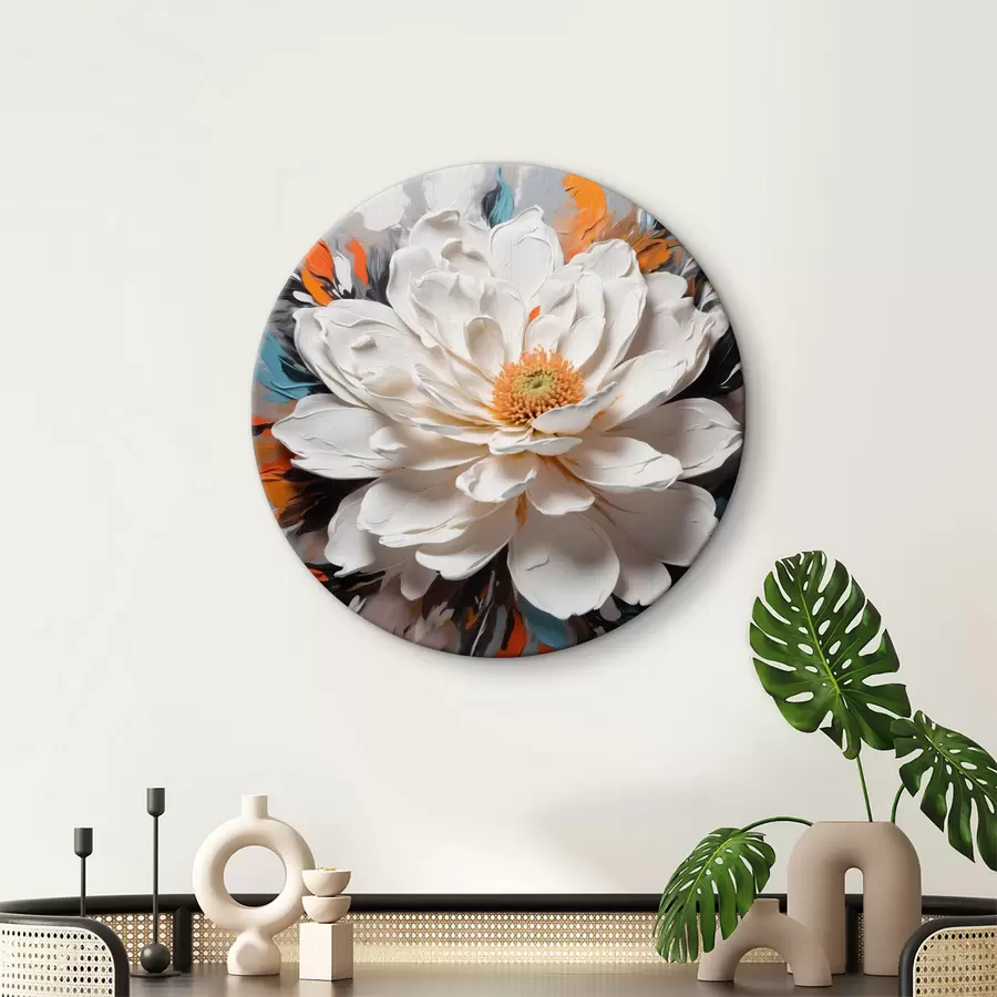  Schilderijen Olie bloem r38097