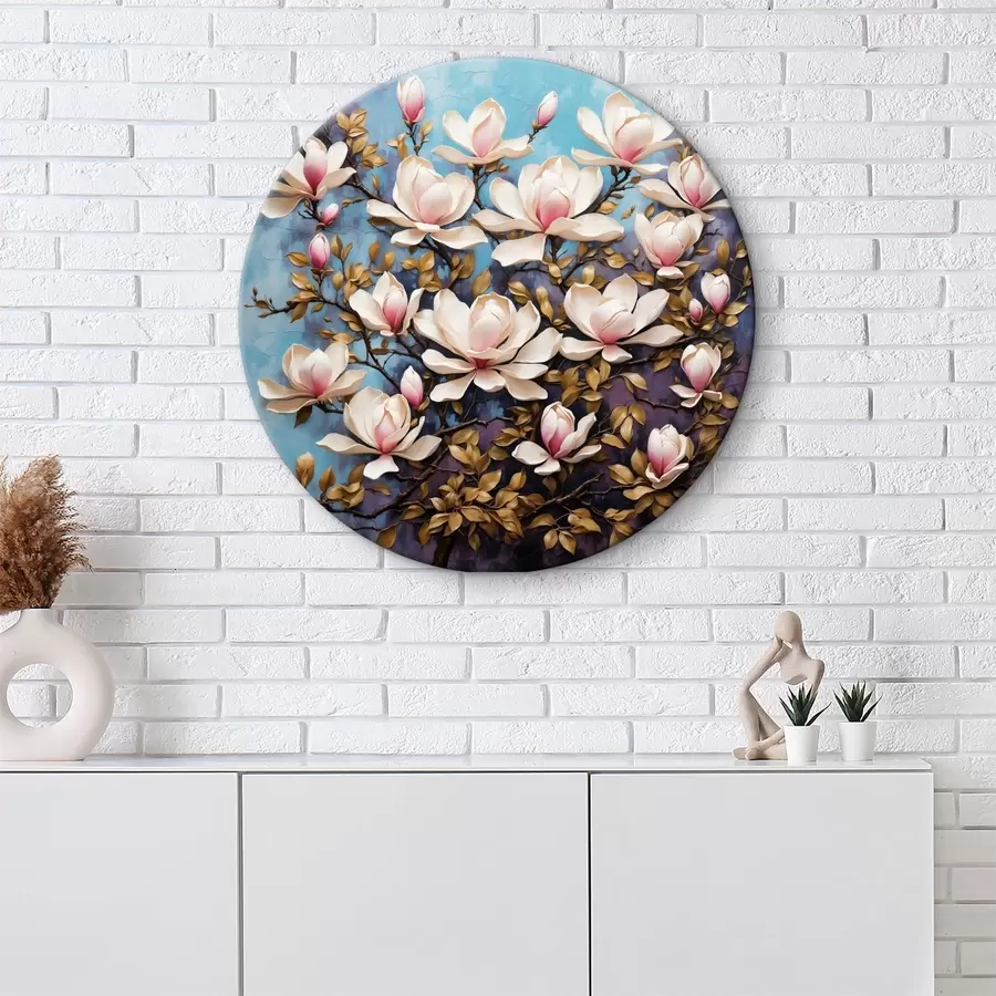  Peintures Image d'un arbre avec des fleurs r38102