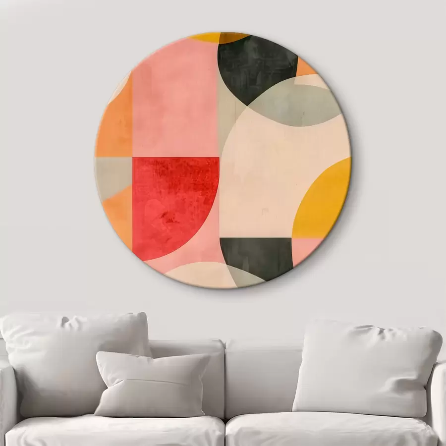  Peintures Motif coloré sur le mur r38144