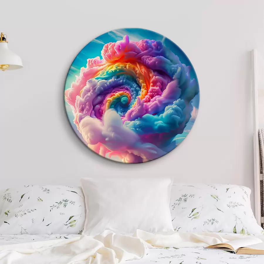  Schilderijen Regenboogstorm r38155