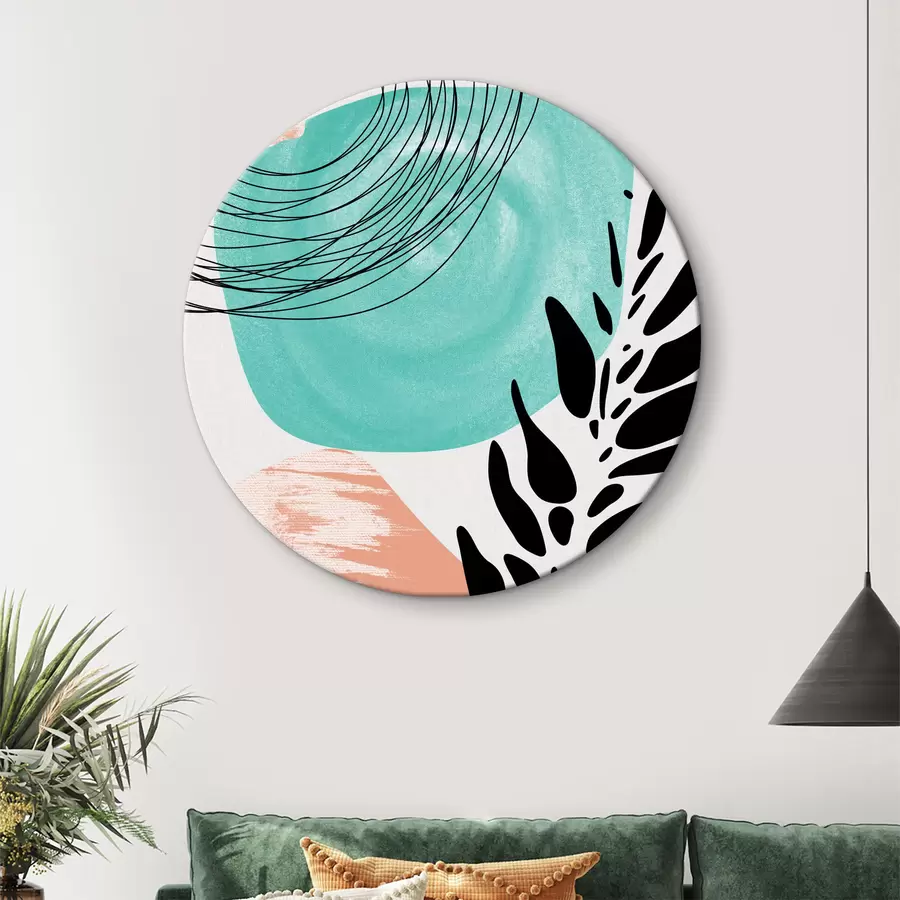  Schilderijen Close-up van de afbeelding r38285