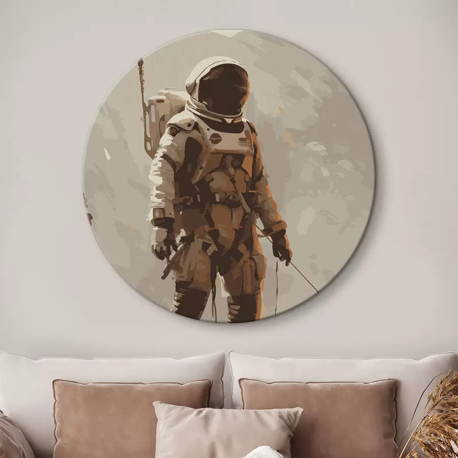  Schilderijen Persoon in een ruimtepak r38312