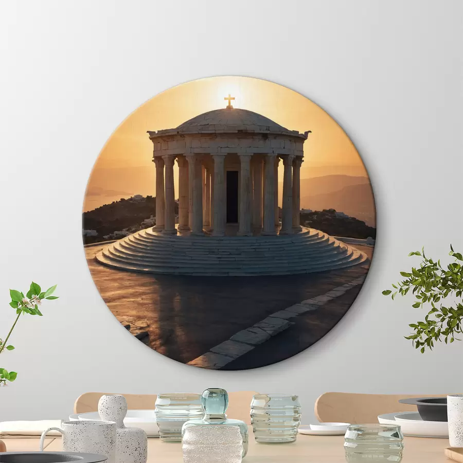  Schilderijen Griekse architectuur r40478