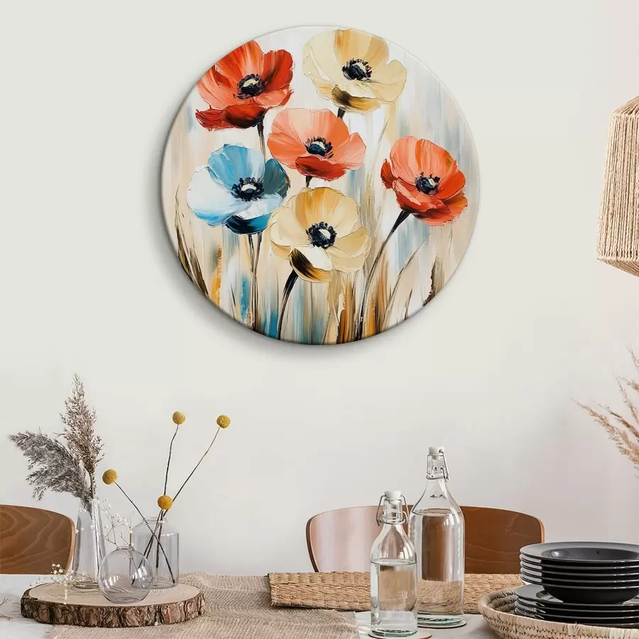  Peintures Coquelicots multicolores r40505