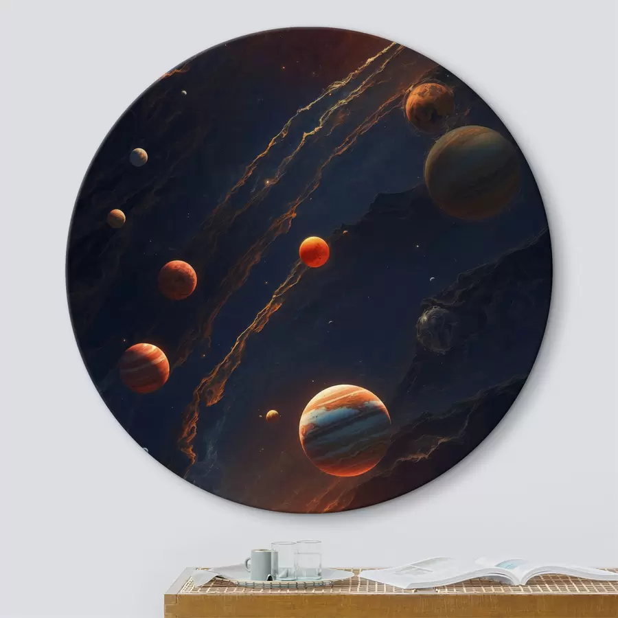  Peintures Planètes du système solaire r40700