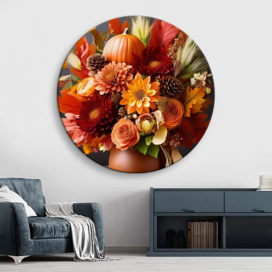  Peintures bouquet d'automne, fleurs d'automne r40714
