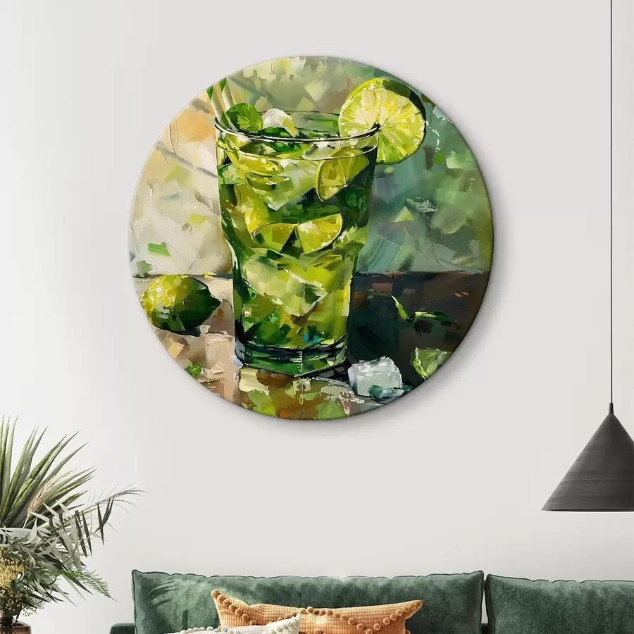  Schilderijen Karina mojito in aquareltechniek r40775