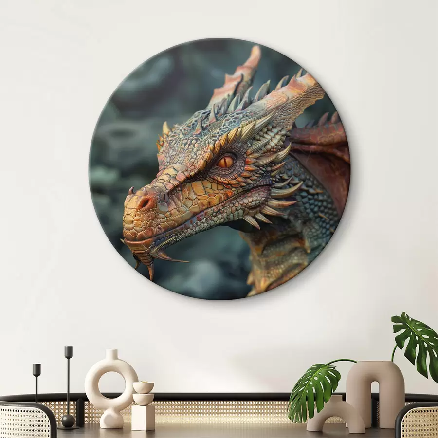  Schilderijen Het uiterlijk van een draak r40778