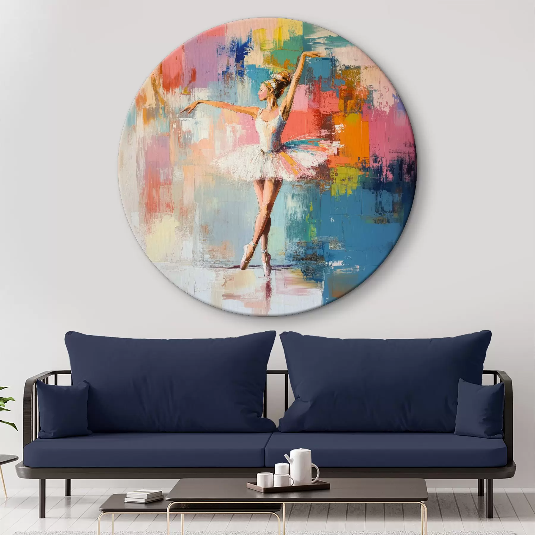  Schilderijen Ballerina abstractie r40826