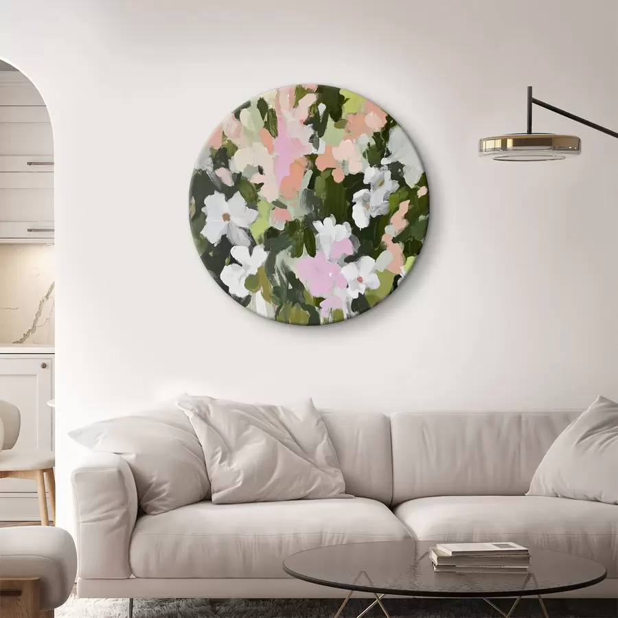  Schilderijen Abstracte bloemen r40828