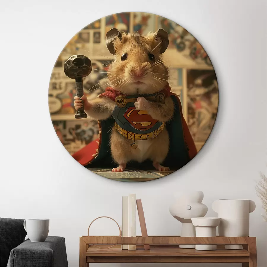  Schilderijen Sterke hamster r40931