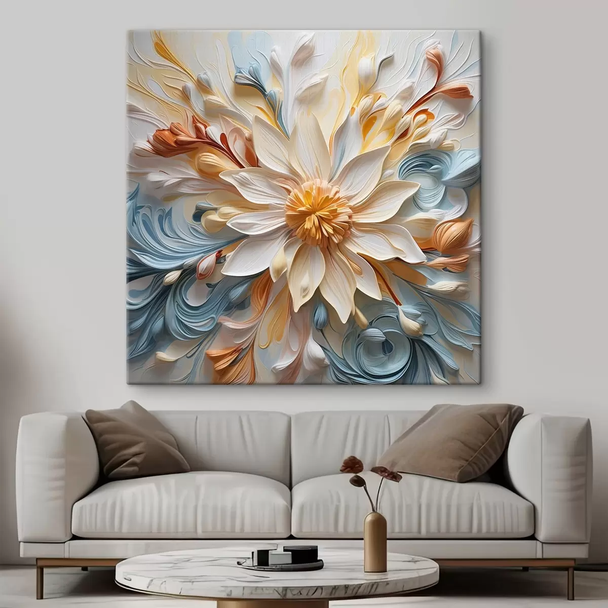  Peintures Abstraction florale, imitation de modèles s42188